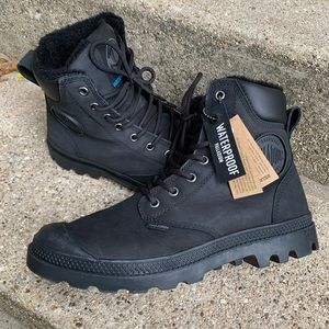 Palladium Pampa Cuff WP Lux waterproof leather